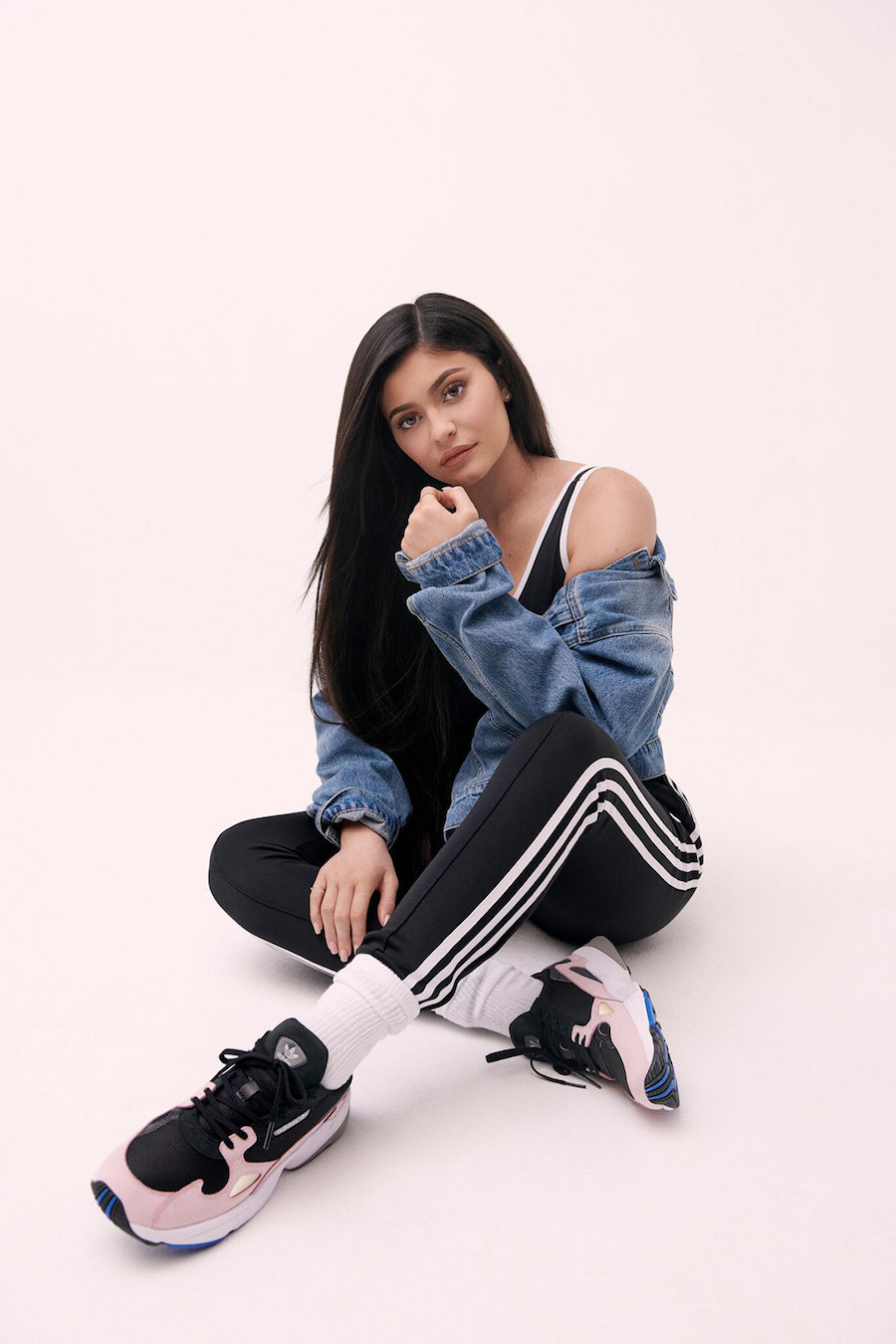 adidas falcon pink kylie jenner
