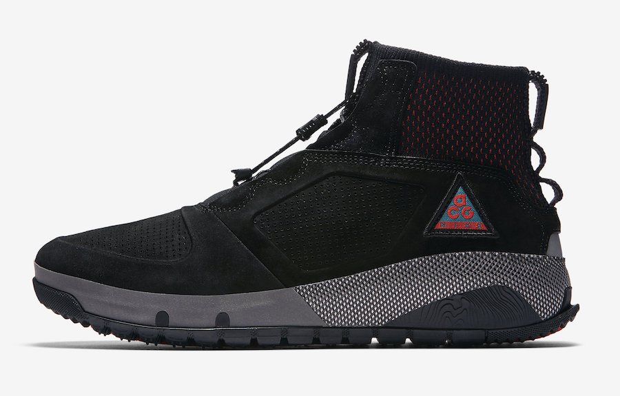 Nike ACG Ruckel Ridge Black Habanero Red AQ9333 002 Release Date SBD Nike ACG Ruckel Ridge Black Habanero Red AQ9333 002 Release Date SBD