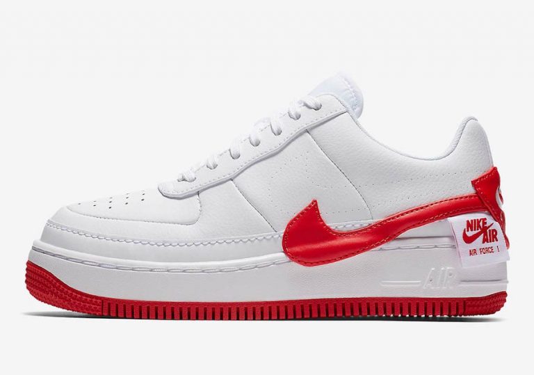 Nike Air Force 1 Jester White University Red AO1220-106 - SBD