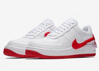 Nike Air Force 1 Jester White University Red AO1220-106