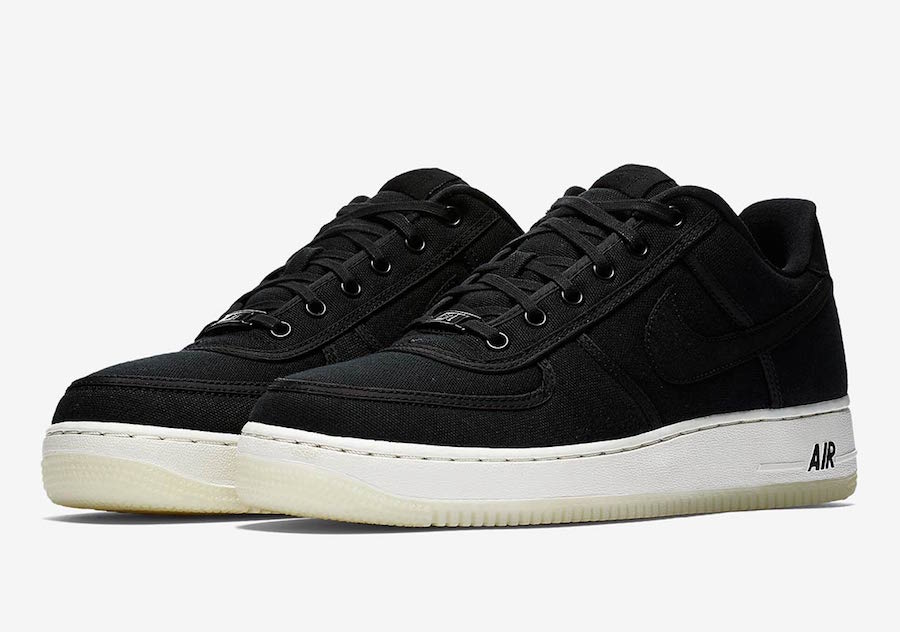 Canvas, Leather And Suede Land On This Nike Air Force 1 Low Pack •