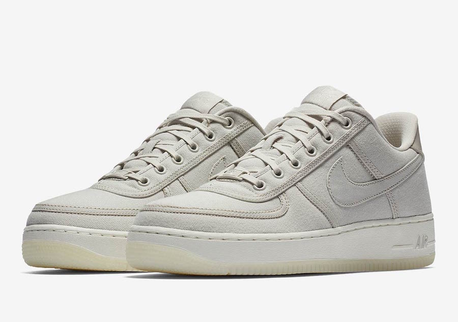 Nike Air Force 1 Low Canvas Grey AH1067-003 Release Date