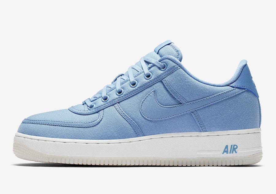 Nike Air Force 1 Low Canvas Sky Blue AH1067-401 Release Date