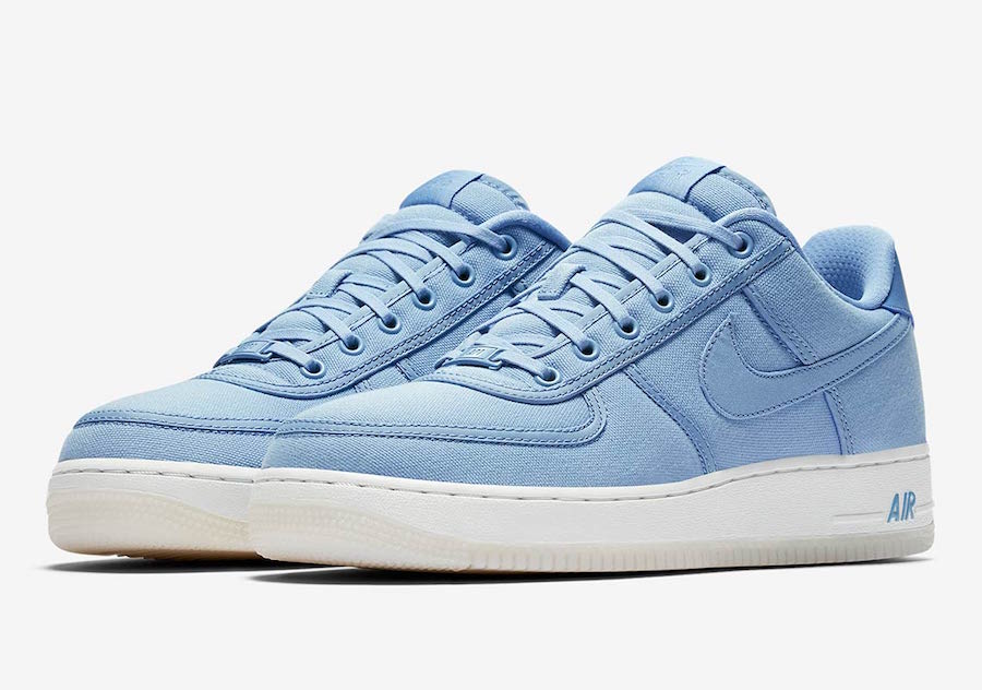 Nike Air Force 1 Low Canvas Sky Blue AH1067-401 Release Date