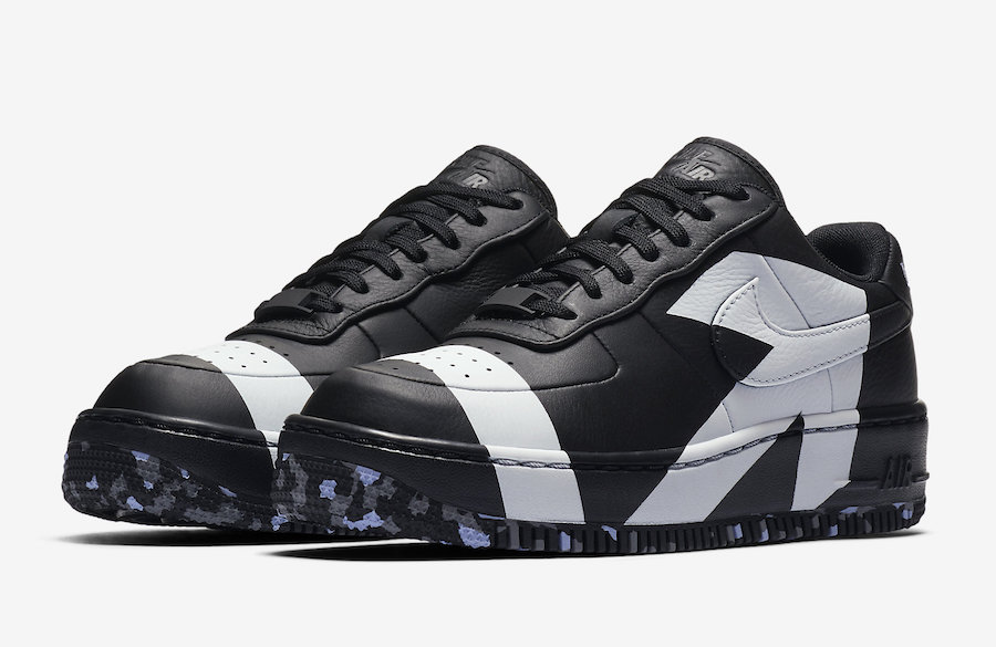 nike air force upstep black