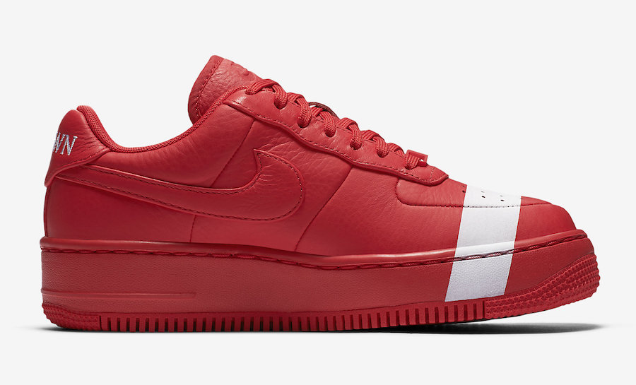 Nike Air Force 1 Low Upstep Red White 898421-601 Release Date-4