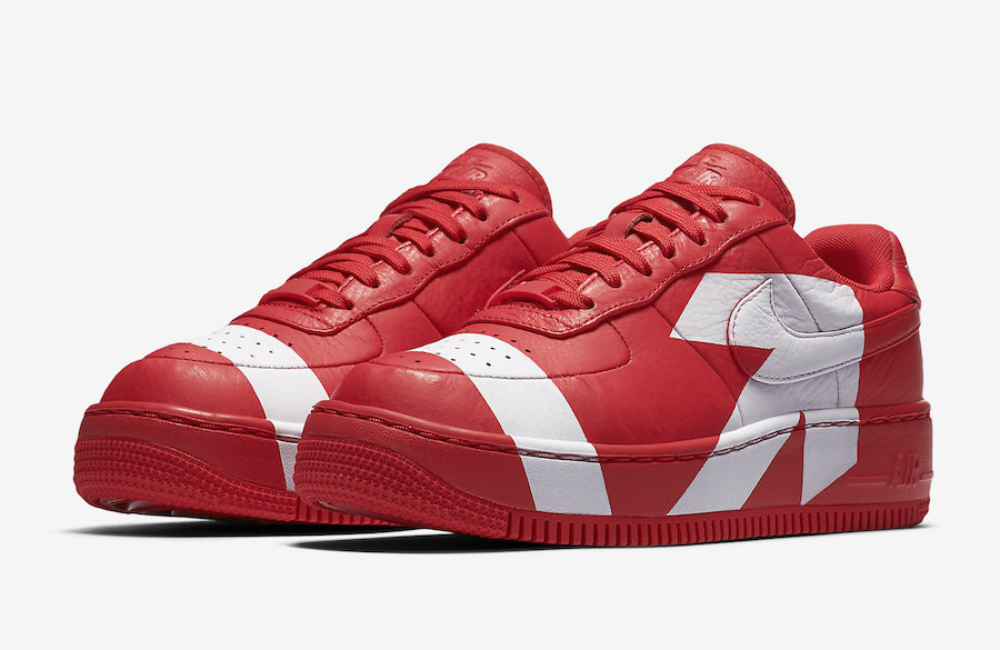 Nike Air Force 1 Low Upstep Red White 898421-601 Release Date-4