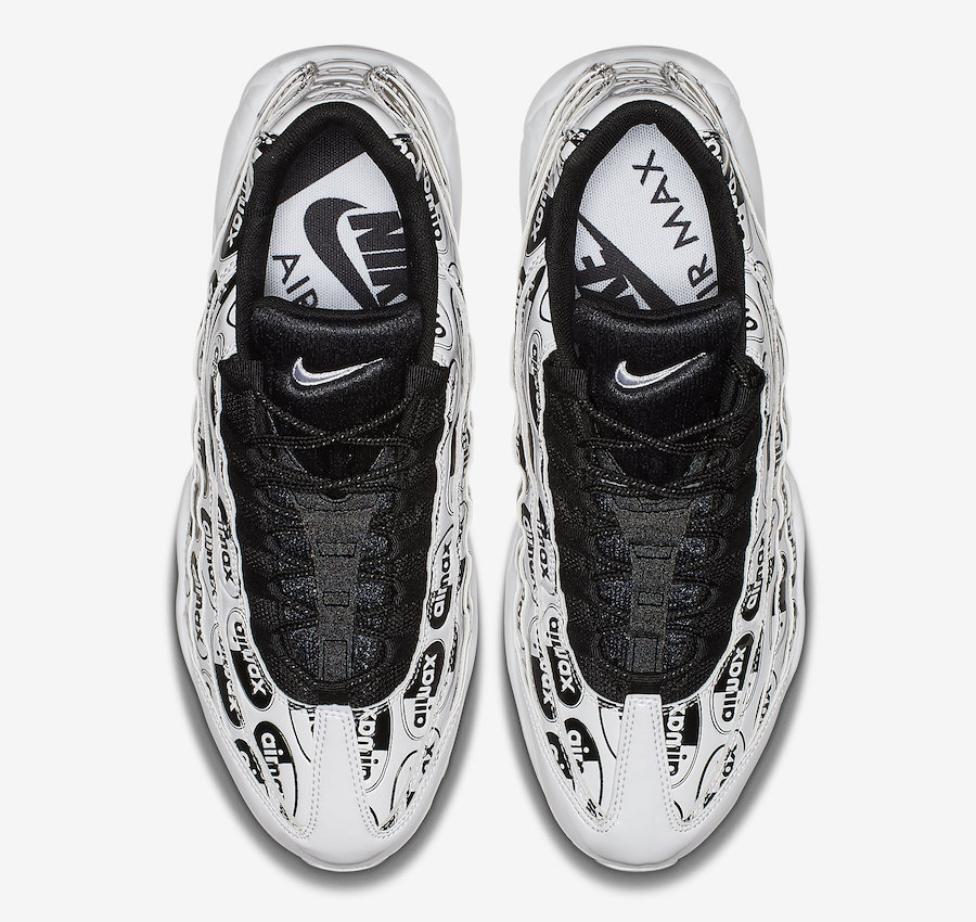 Nike Air Max 95 Premium White Black 538416-103 Release Date