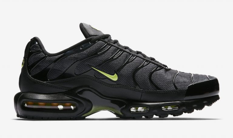 air max plus black volt glow