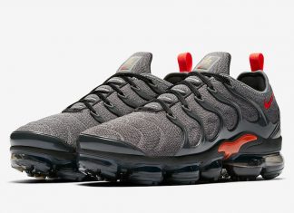 nike Use Air VaporMax Plus Grey Red 924453-012 Release Date