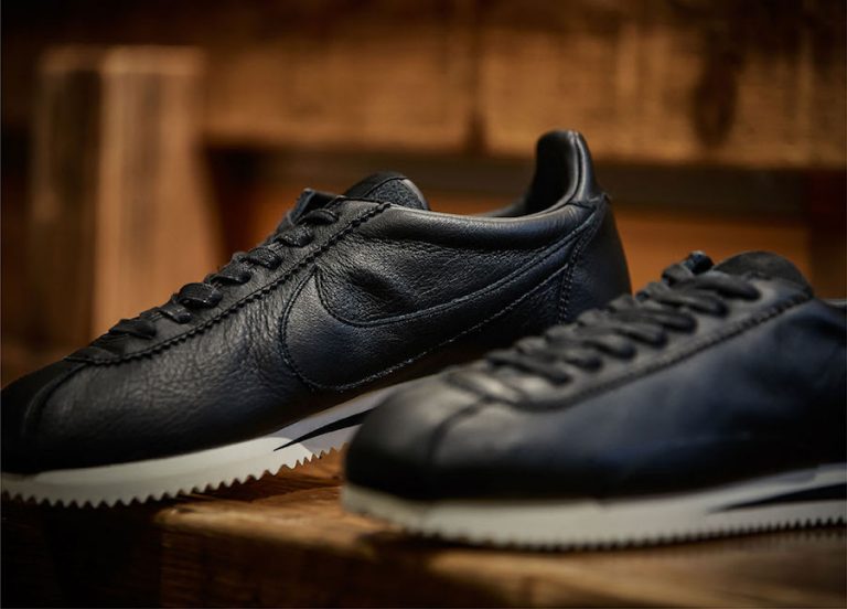 Nike Cortez Swooshless Black Sail 807480-003 Release Date - SBD