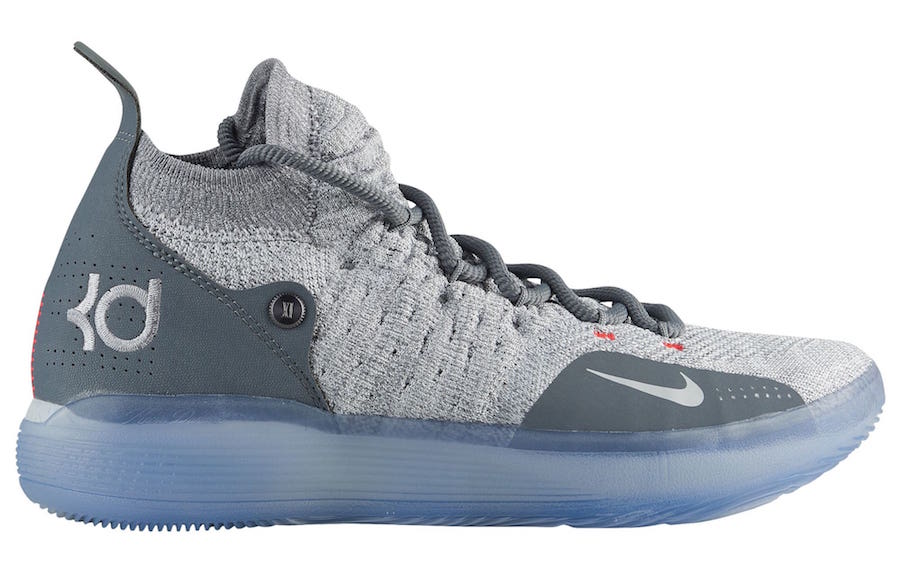 Nike KD 11 Cool Grey AO2604-002 Release Date