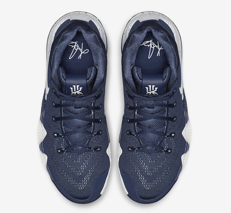 Navy blue cheap kyrie 4