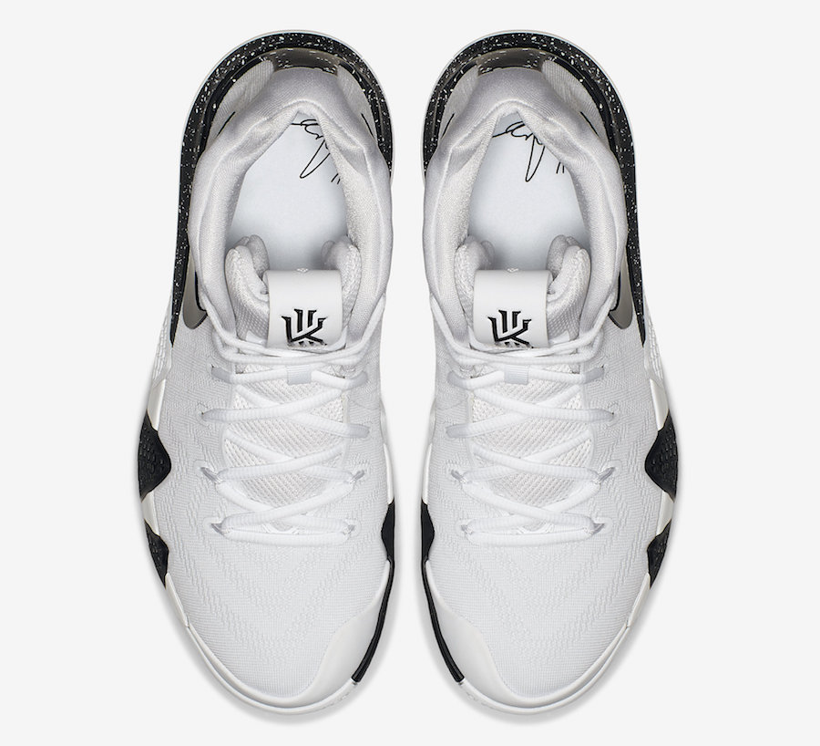 Nike Kyrie 4 Oreo White Black AV2296-100 Release Date