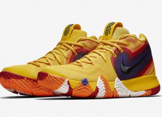 Nike Kyrie 4 Yellow Multicolor 943807-700 Release Date
