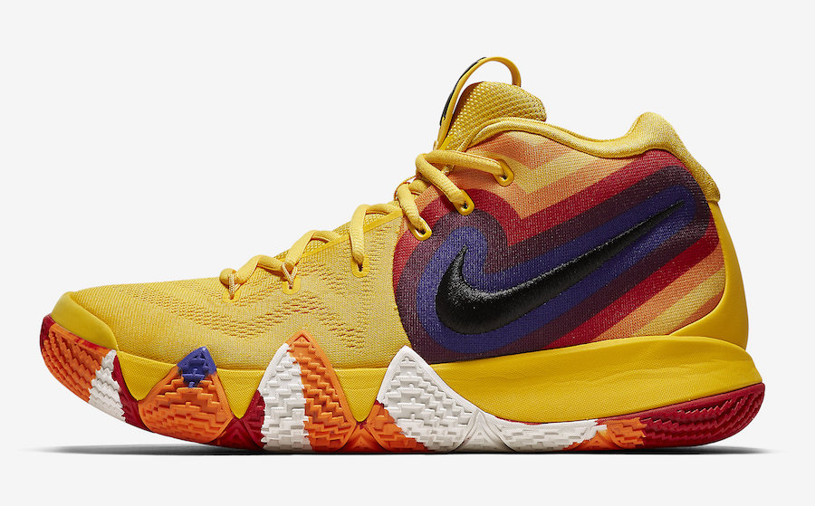kyrie 4s yellow