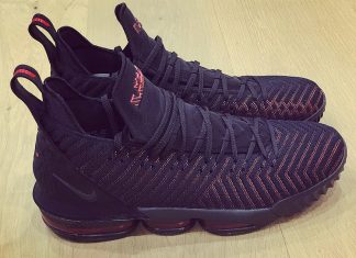 Nike LeBron 16 Bred Black University Red Release Date Pricing
