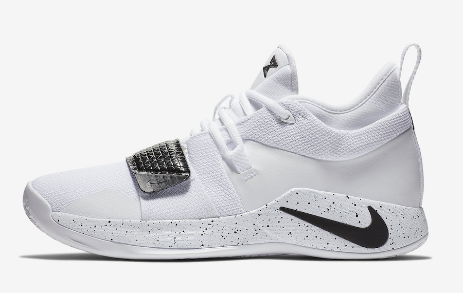 Nike PG 2.5 White Black BQ8454-100 Release Date