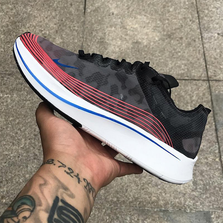 Nike Zoom Fly SP Camo Mismatched Release Date