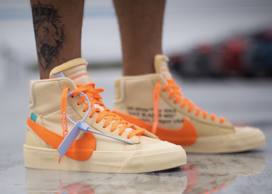Off-White Nike Blazer Mid All Hallows Eve Release Date - SBD