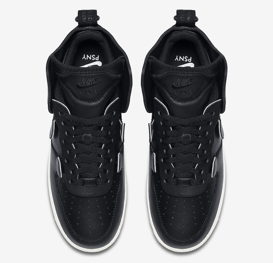 PSNY Nike Air Force 1 High Black AO9292-002 Release Date