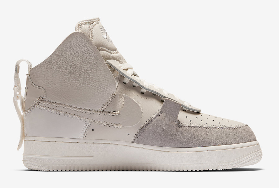 PSNY x Nike Air Force 1 High Wolf Grey Sail White AO9292-001 Release Date