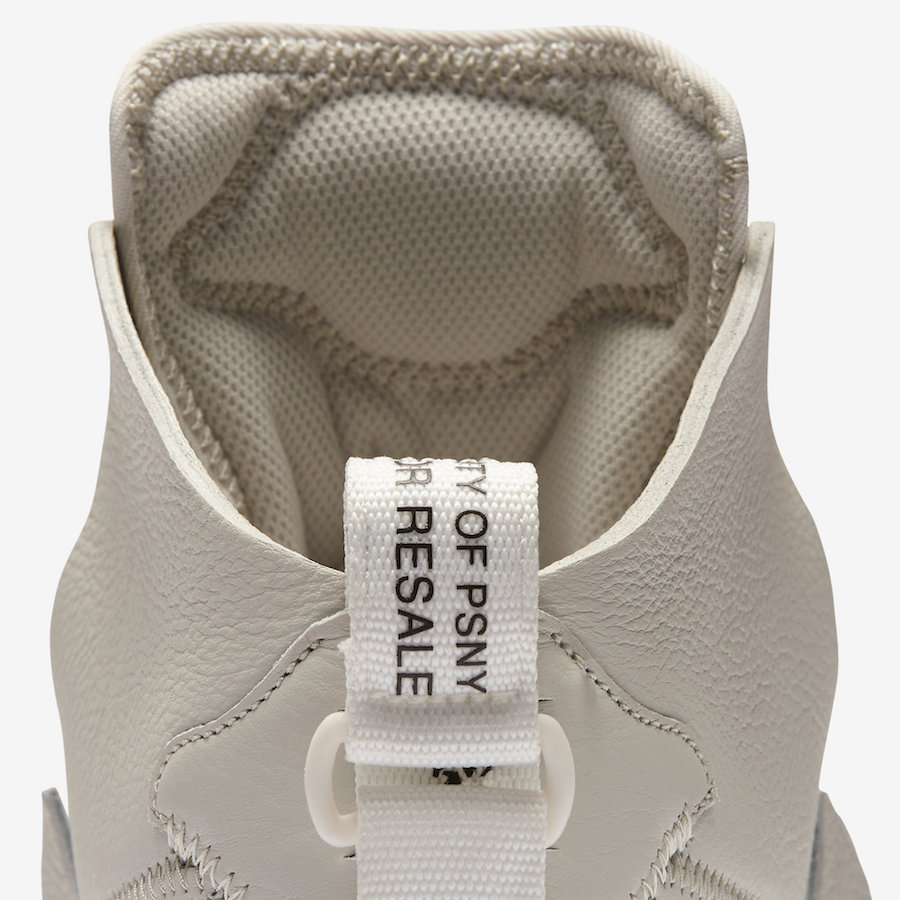 PSNY x Nike Air Force 1 High Wolf Grey Sail White AO9292-001 Release Date
