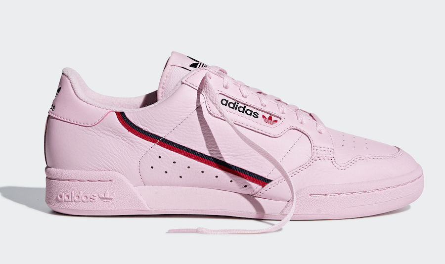 Adidas hot sale continental rosa