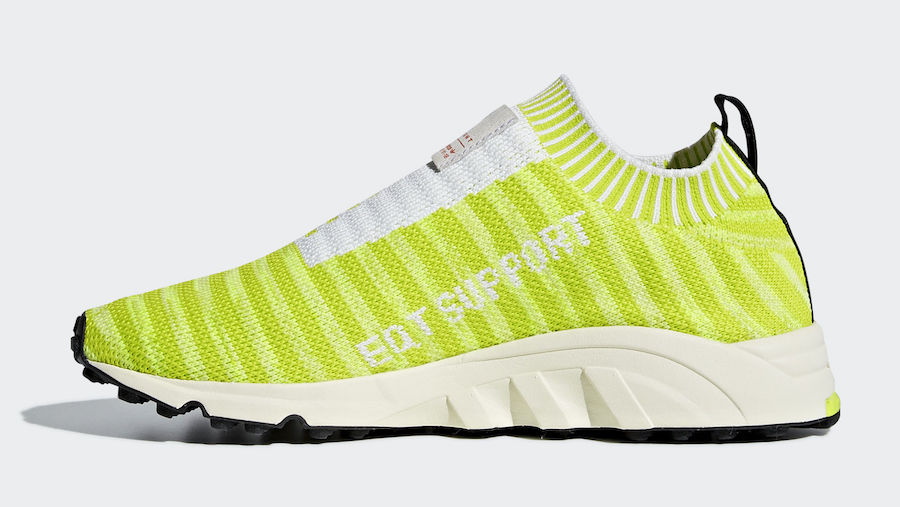 adidas EQT Support Sock Primeknit Solar Yellow B37545