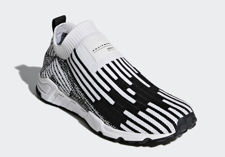 adidas EQT Support Sock Primeknit White Black B37524