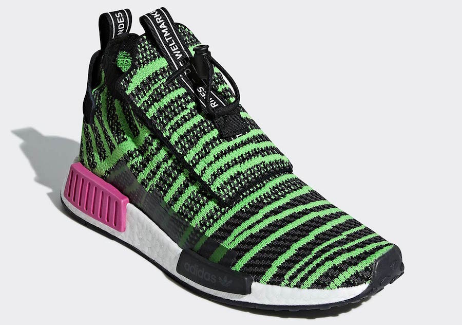 adidas NMD TS1 Shock Lime Watermelon B37628 Release Date