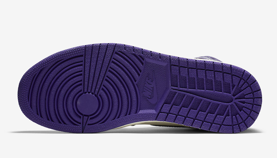 Air Jordan 1 Court Purple 555088-501 Release Date Price