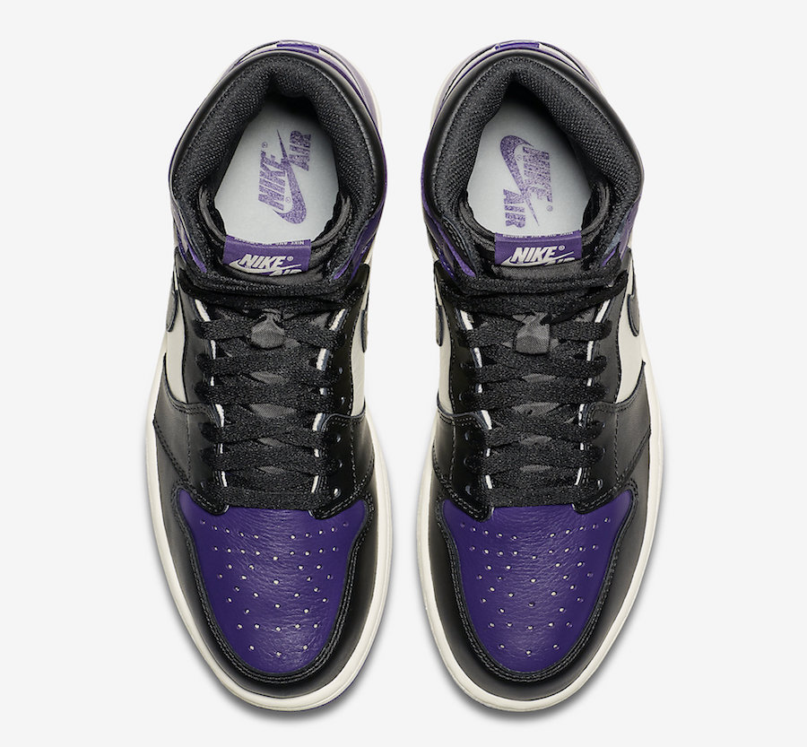 حب حار Air Jordan 1 Court Purple 555088-501 Release Date - Sneaker Bar ... حب حار