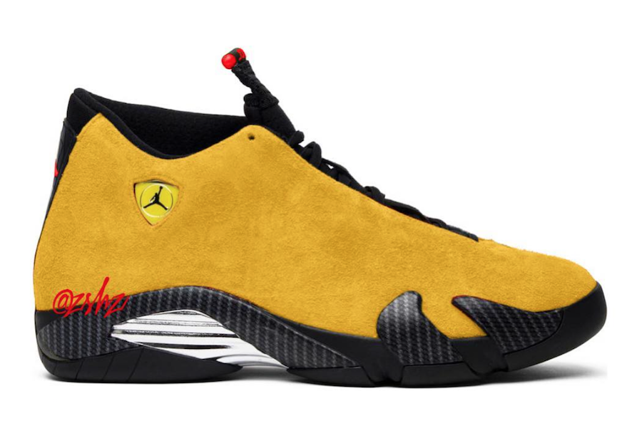 Air Jordan 14 Reverse Ferrari University Gold Black University Red BQ3685-706 Release Date Air Jordan 14 Reverse Ferrari University Gold Black University Red BQ3685-706 Release Date