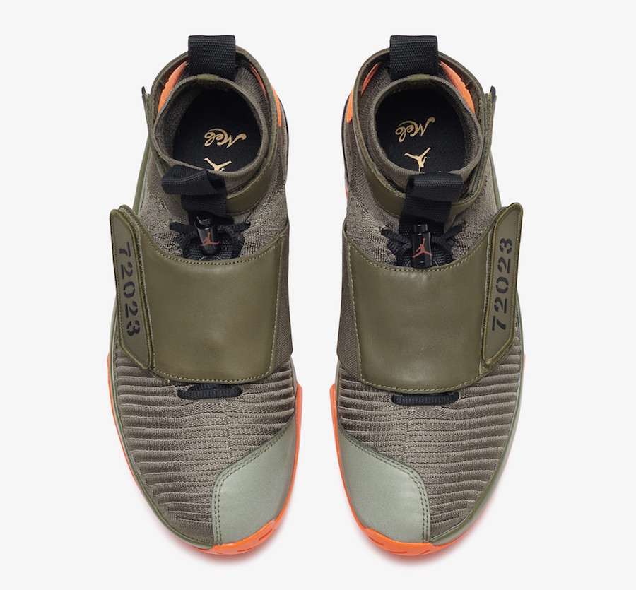 Air Jordan 20 XX Flyknit Olive Orange Melo Release Date