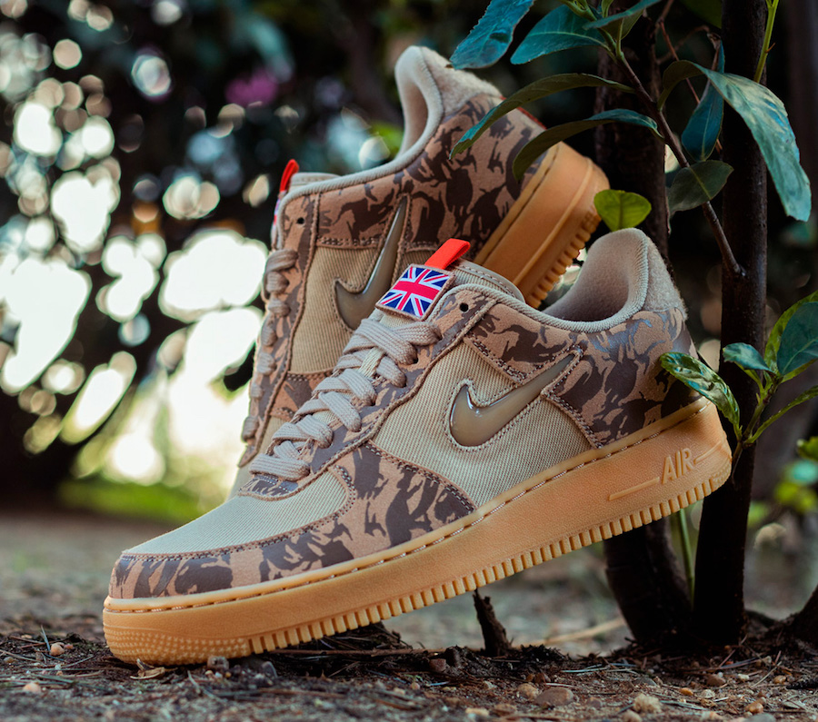 nike air force 1 07 lv8 country camo pack orange