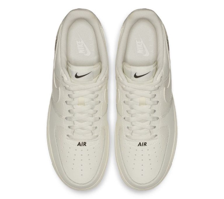 Nike Air Force 1 Low 07 LTHR Sail Team Red Release Date - SBD