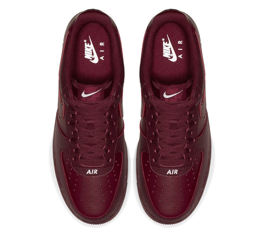 Nike Air Force 1 Low 07 LTHR Team Red Release Date