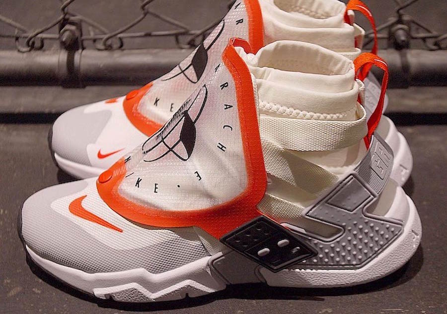 Nike Air Huarache Grip Sail Team Orange AT0289-200