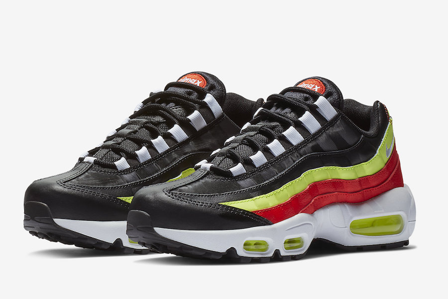 Nike Air Max 95 Black Neon Red 307960-019 Release Date
