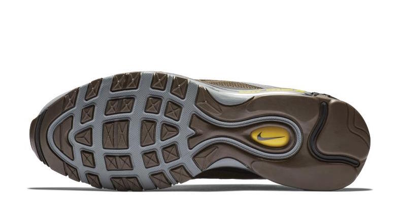 Nike Air Max 97 Premium Baroque Brown Cool Grey University Gold AV7025-001 Release Date