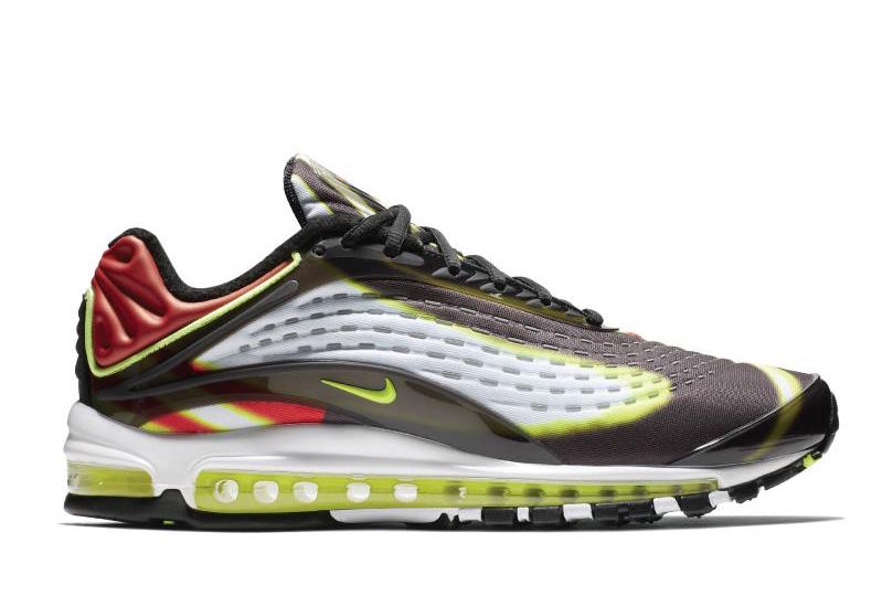 Nike Air Max Deluxe Volt Habanero Red 