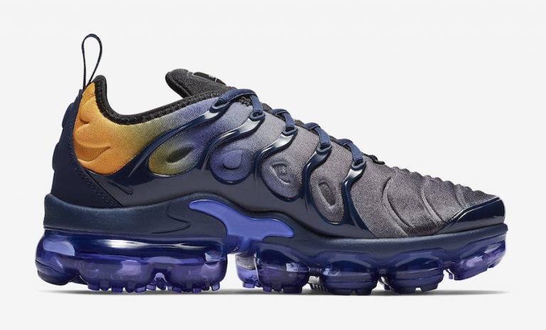 orange and blue vapor max