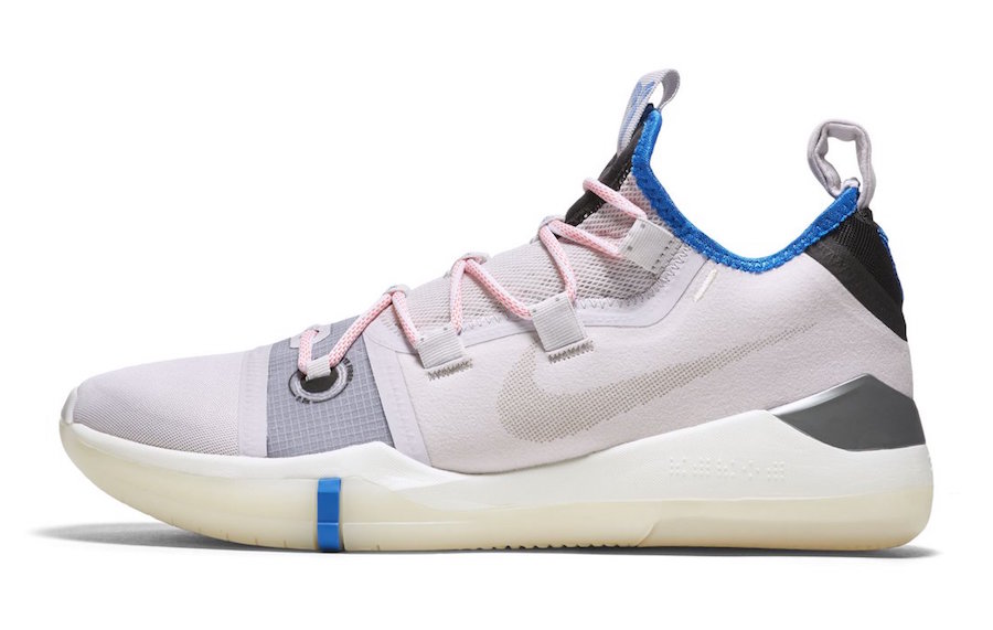 Nike Kobe AD Pink White Blue AV3555-004 Release Date - SBD