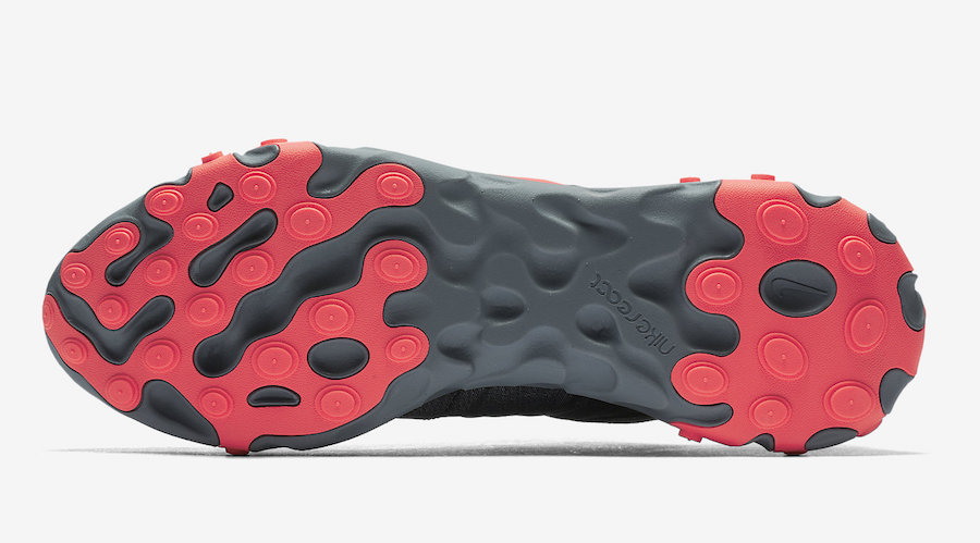 Nike React Element 55 Black Solar Red BQ6166-002 Release Date