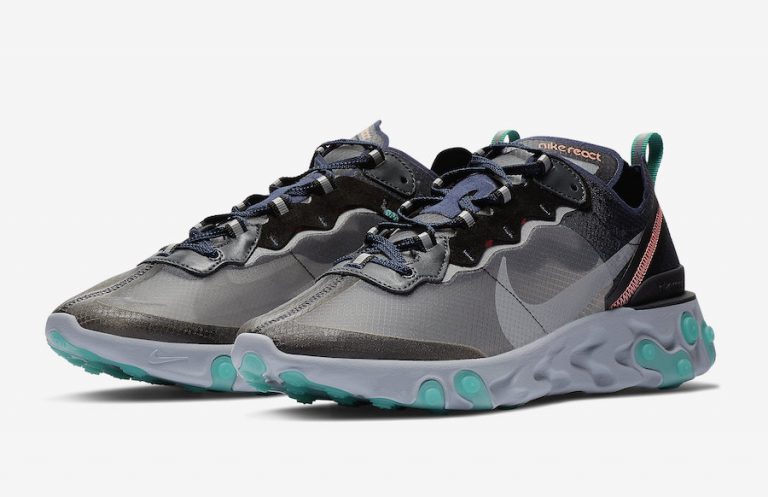 nike element react 87 neptune green