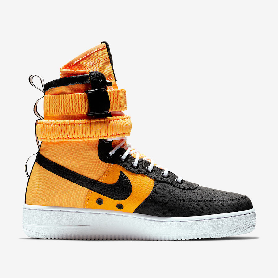 Nike Sf Air Force 1 Sneaker Boots in Orange