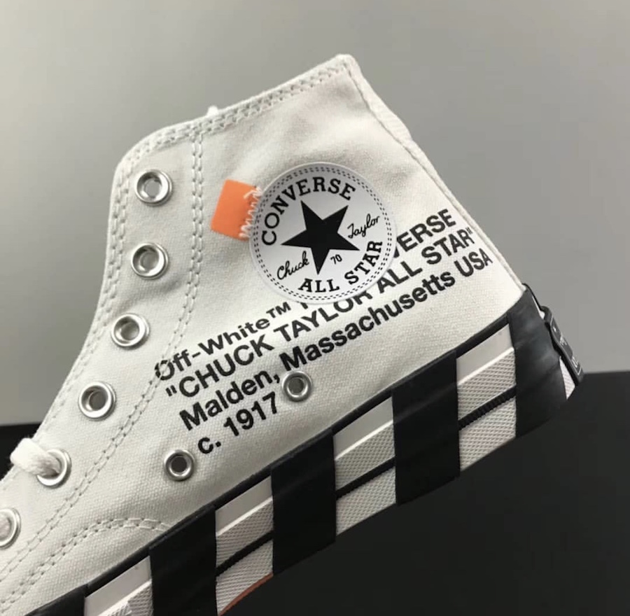 Off-White Converse Chuck 70 Stripe White Release Date