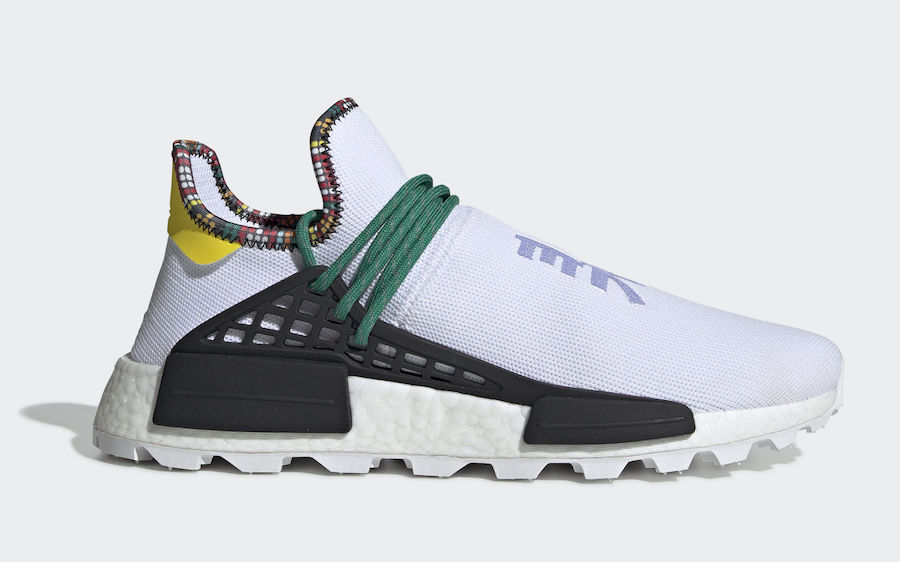 Pharrell adidas NMD Hu White EE7583 Inspiration Pack Release Date