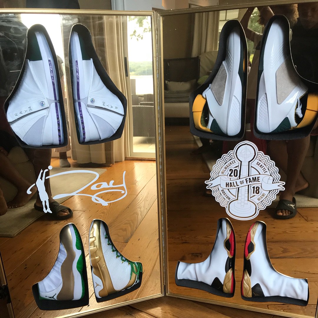 ray allen player exclusive shoes